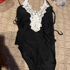 One piece bathing suit